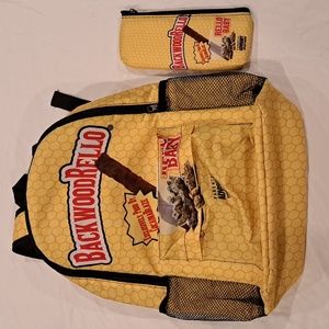 NWOT Backwood Rello Backpack and Cigar Carry Case, Yellow